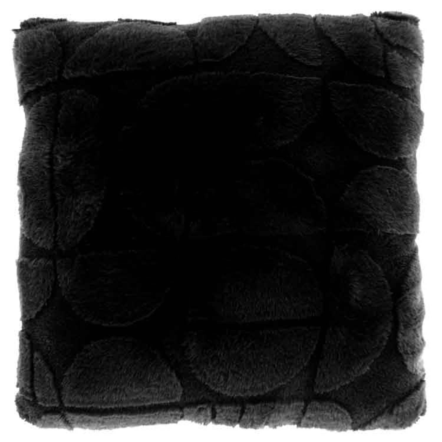 Unique Living - Kussenhoes Milan Black -45x45cm