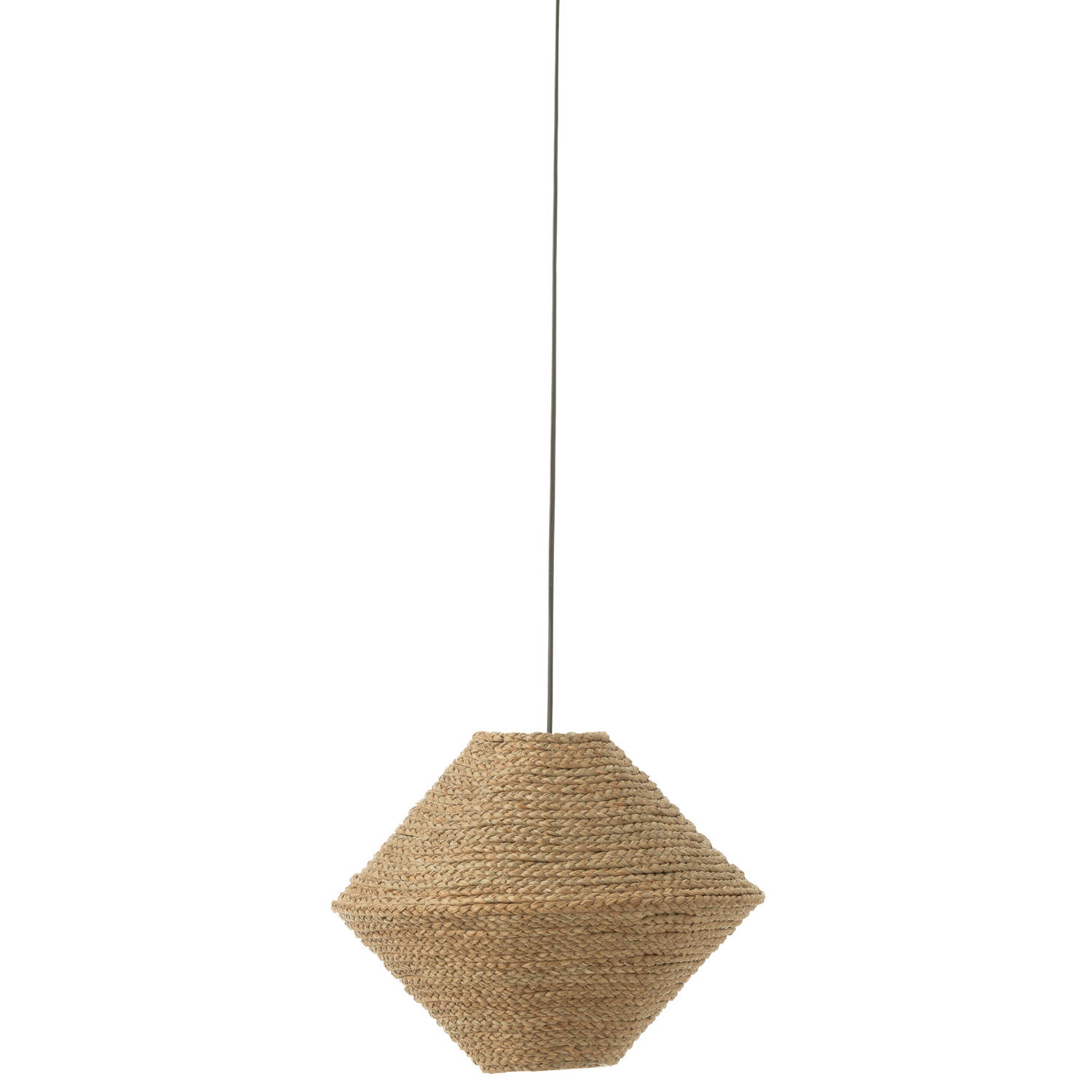 J-line - Hanglamp Ufo Zeegras Naturel Large - 40x40x32cm