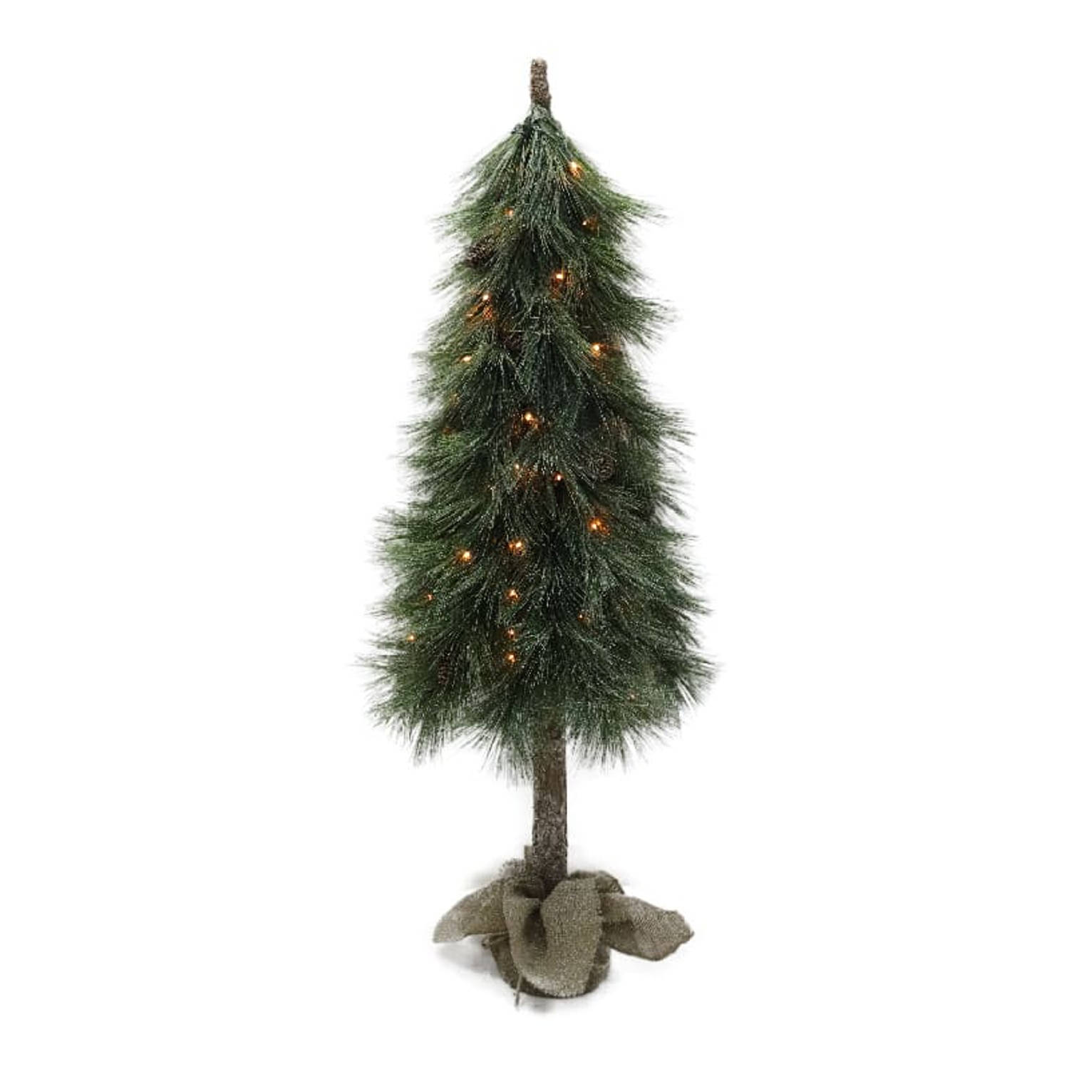 Wintervalley Trees - Kunstkerstboom Sven met LED verlichting - 45x120cm - Groen