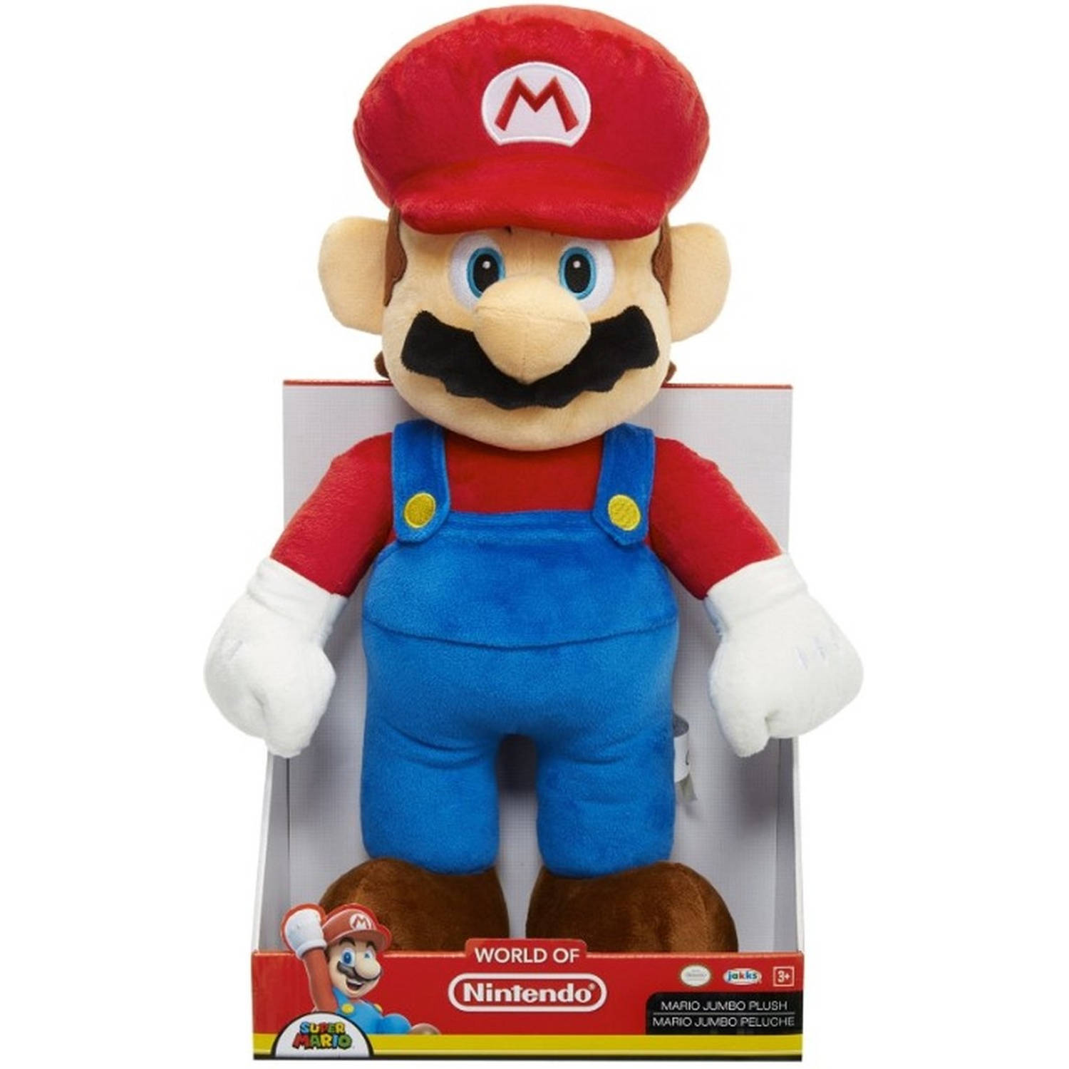 World of Nintendo Pluche Mario (50cm)