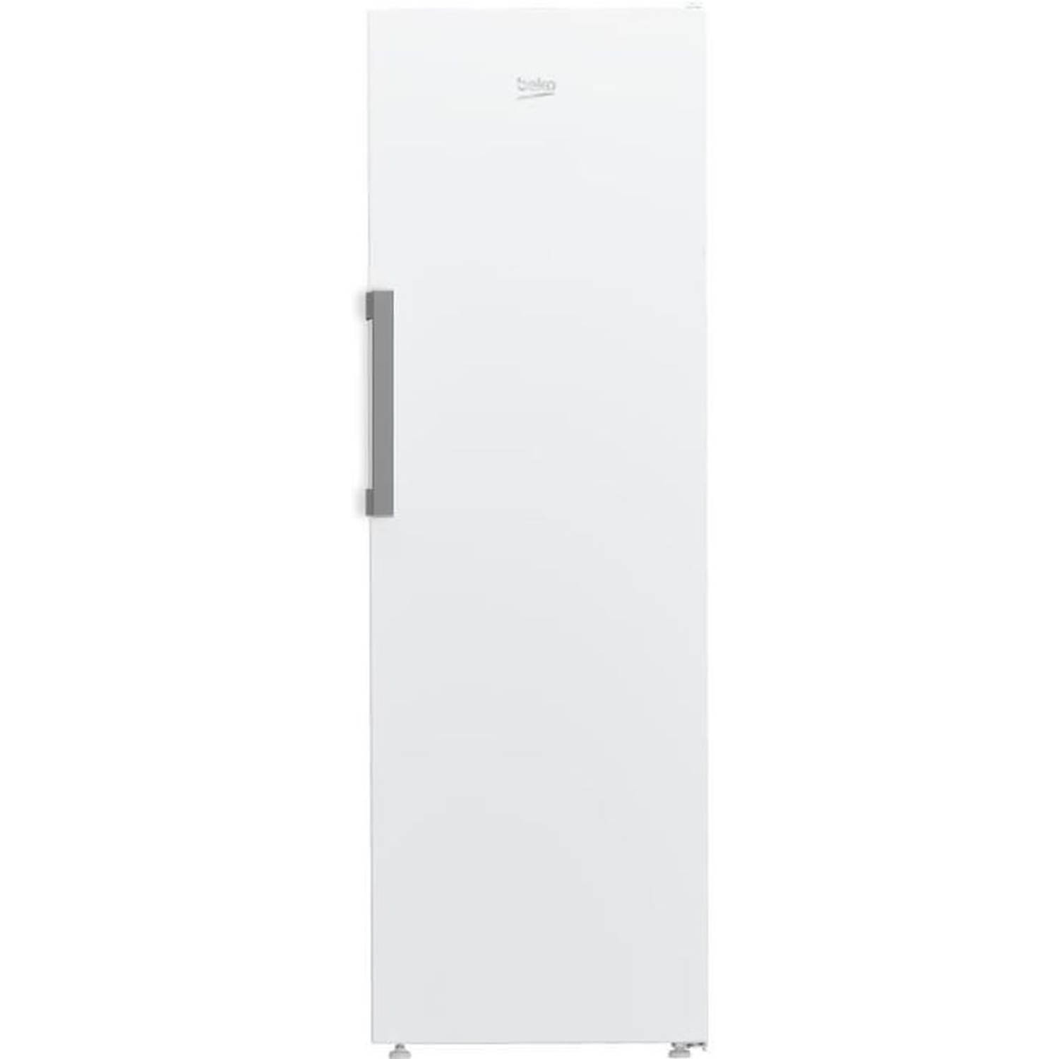 Rechtopstaande vriezer - BEKO - B1RFNE314W - Geventileerd koud - Klasse E - 286 L - 186,5 x 59,7 x 70,9 cm - Wit