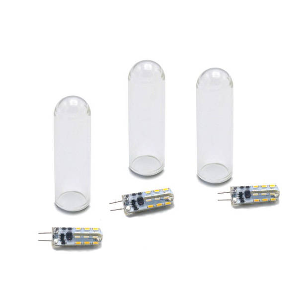 Ubbink - Set led reservelampjes voor Multibright Float led 3x1,5w kapjes 3x