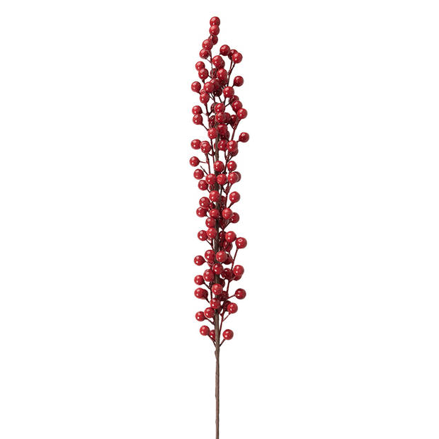 Clayre & Eef Kunstbloem 84 cm Rood Kunststof Rood