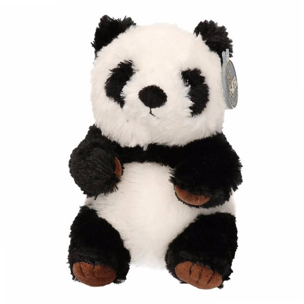 Zittende panda beer 19 cm - Knuffeldier