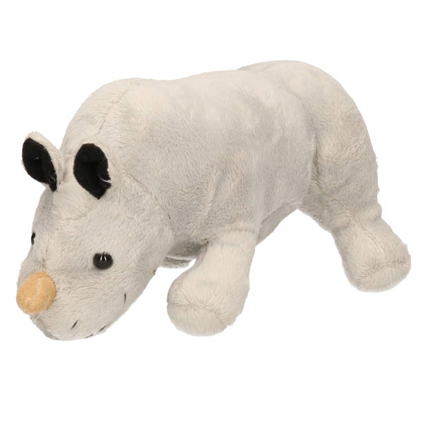 Pluche knuffel dieren Neushoorn van 23 cm - Knuffeldier