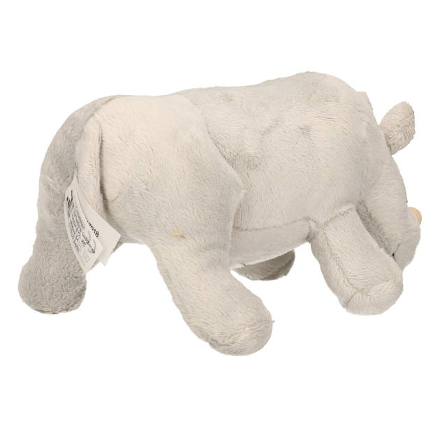 Pluche knuffel dieren Neushoorn van 23 cm - Knuffeldier