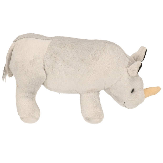 Pluche knuffel dieren Neushoorn van 23 cm - Knuffeldier