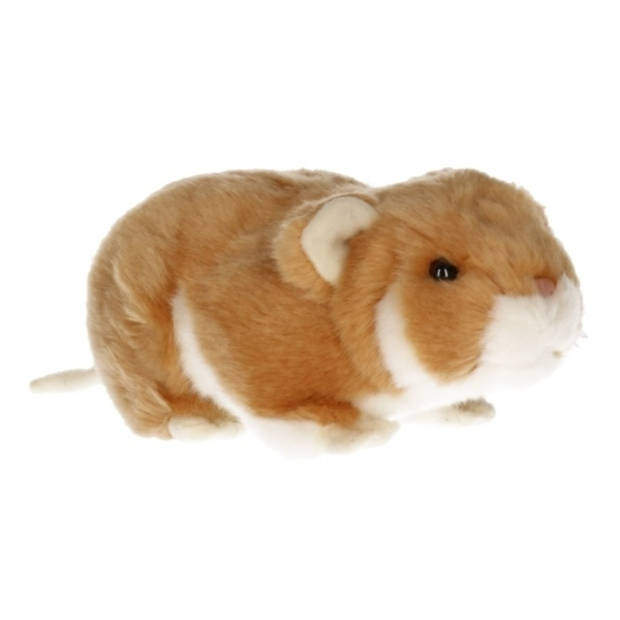 Pluche hamster knuffeltje 18 cm - Knuffel huisdieren