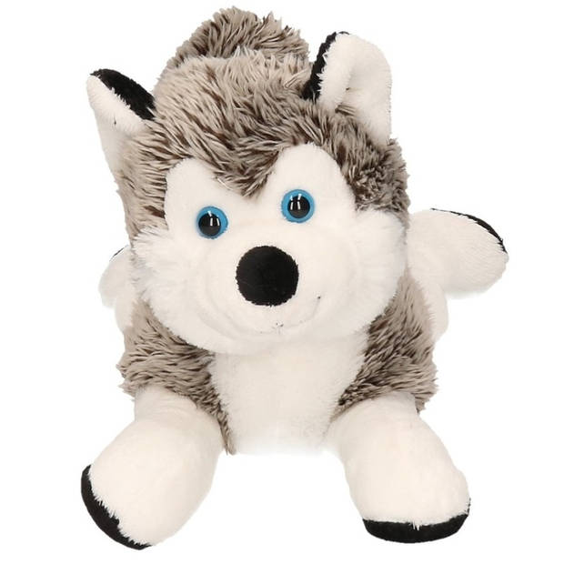 Zachte husky knuffel 30 cm - Knuffel huisdieren