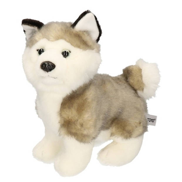 Husky hond knuffeltje 24 cm - Knuffel huisdieren