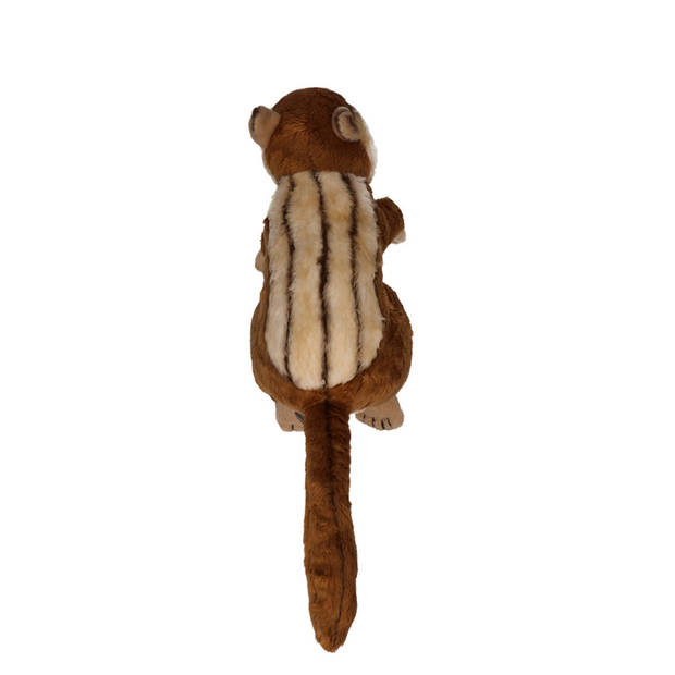 Carldick - Pluche eekhoorn - knuffel - 17 cm - knuffeldier - Knuffel bosdieren