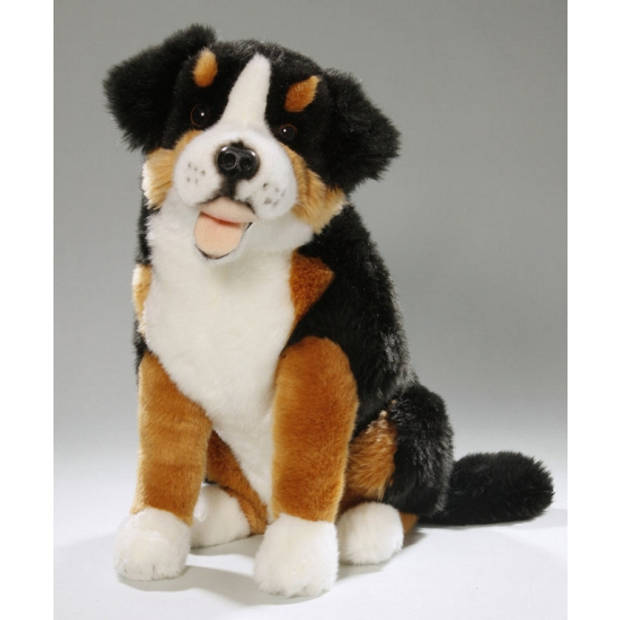 Carldick pluche Berner Sennen hond - knuffel - 37 cm - Knuffel huisdieren