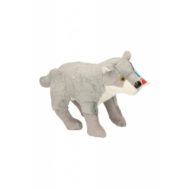 Wolven/wolf knuffel 25 cm - Knuffel bosdieren