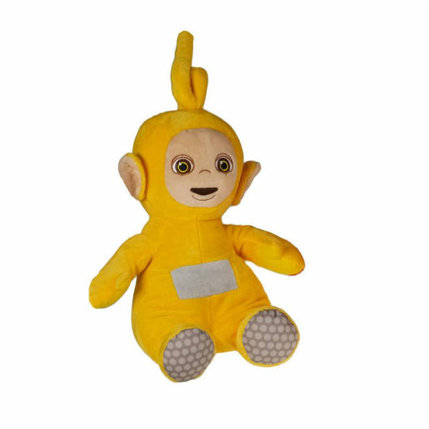 Pluche Teletubbies speelgoed set knuffel Laa Laa en Dipsey 30 cm - Knuffelpop