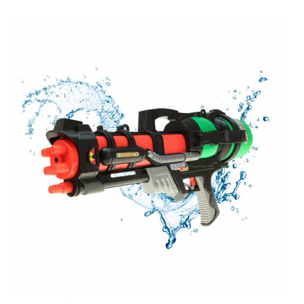 Waterpistool/machinegeweer - XXL size - extra groot waterreservoir - 60 cm - Topmodel - Kleddernat - Waterpistolen