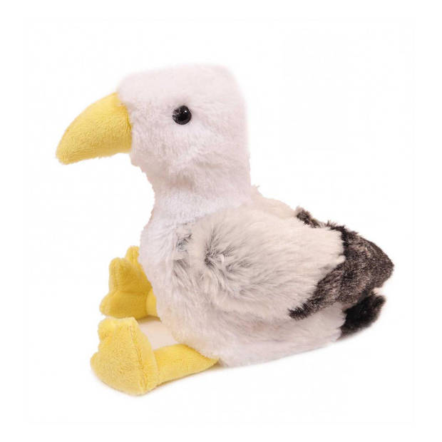 Pia Toys Knuffeldier Meeuw - zachte pluche stof - premium kwaliteit knuffels - Vogels - 20 cm - Vogel knuffels