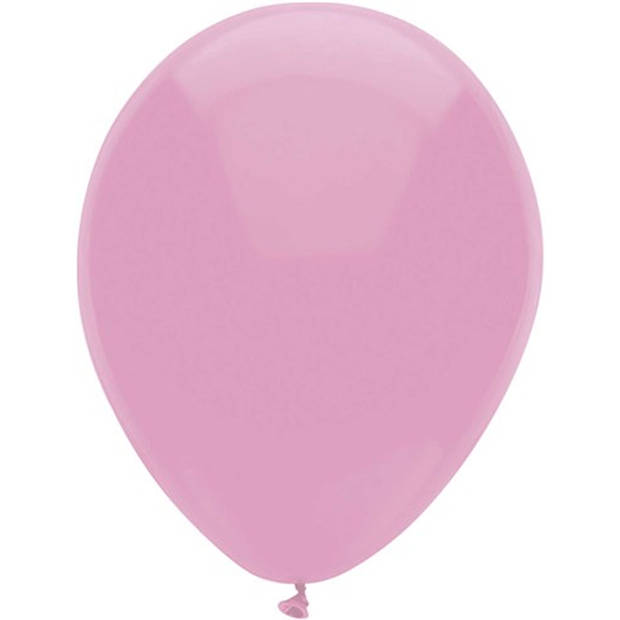 Ballonnen verjaardag/thema feest - 200x stuks - roze - 29 cm - Ballonnen