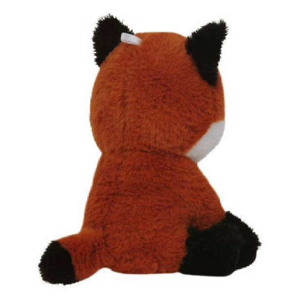 Knuffeldier Vos Reintje - zachte pluche stof - dieren knuffels - rood - 21 cm - Knuffel bosdieren