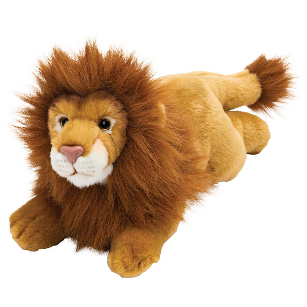 Pluche knuffel dieren Leeuw 33 cm - Knuffeldier