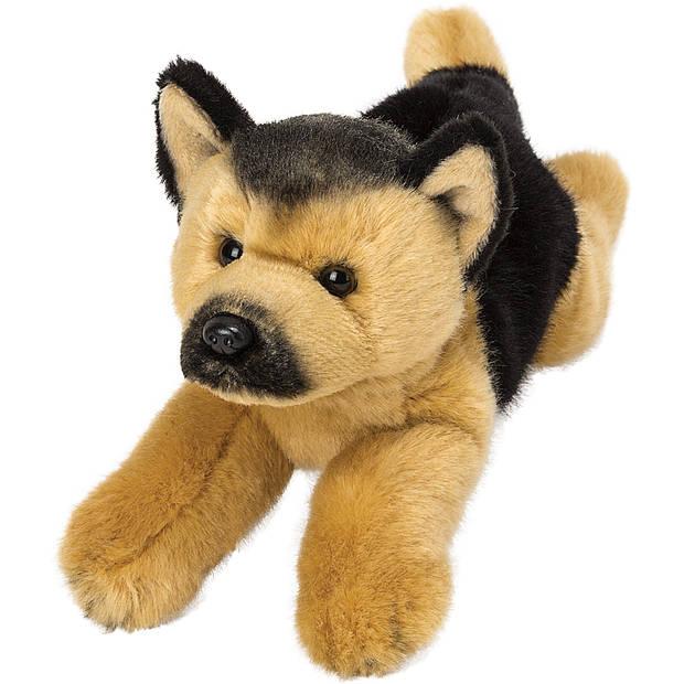 Suki Gifts pluche knuffel Duitse herders hond - 30 cm - Honden - Knuffel huisdieren