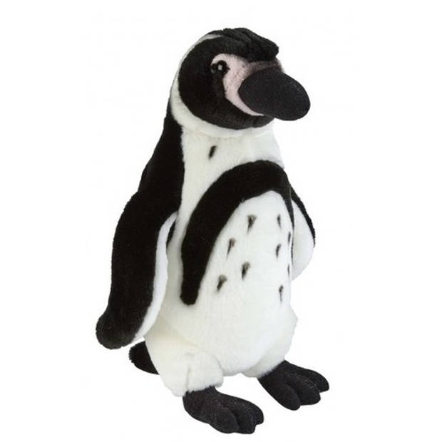 Zwart/witte pinguins knuffels 32 cm knuffeldieren - Vogel knuffels