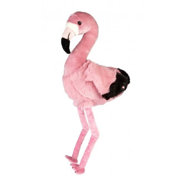 XL knuffel roze flamingo knuffel 74 cm knuffeldieren - Vogel knuffels