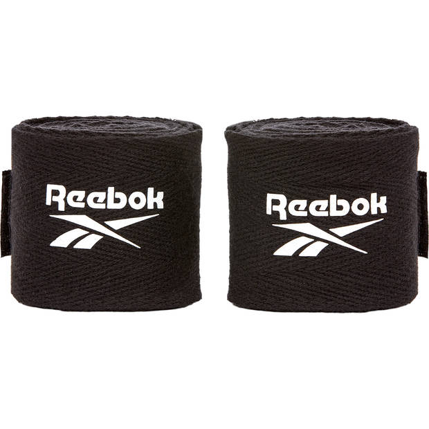 Reebok hand wraps 250 cm zwart