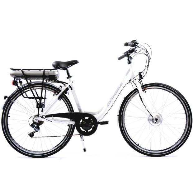 Minerva Elektrische Stadsfiets Estrel FM 28 Inch 49 cm Dames 7V V-Brakes Wit