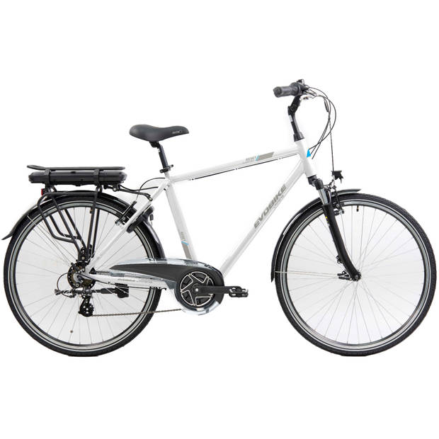 Minerva Elektrische Stadsfiets Evobike RM 28 Inch 53 cm Heren 7V V-Brakes Wit