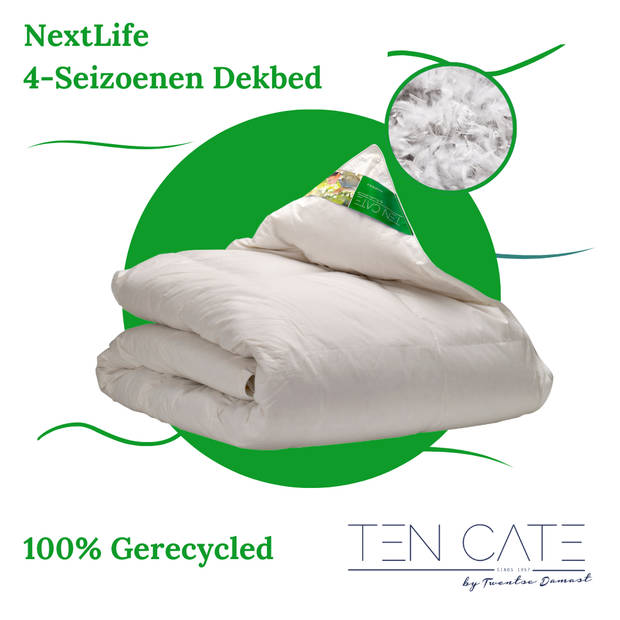 Ten Cate donzen dekbed 260x220 - 4 Seizoenen - NEXTLIFE dons gerecycled