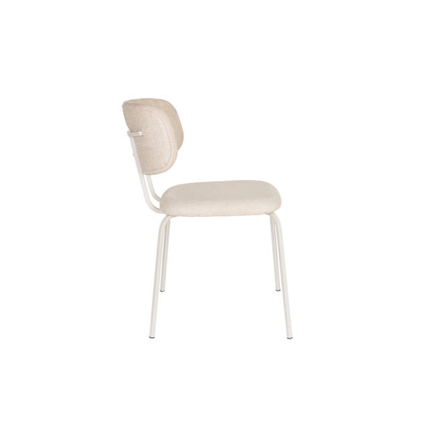 Housecraft Jaze Eetkamerstoelen Off-White/ Gebroken wit - Set van 2