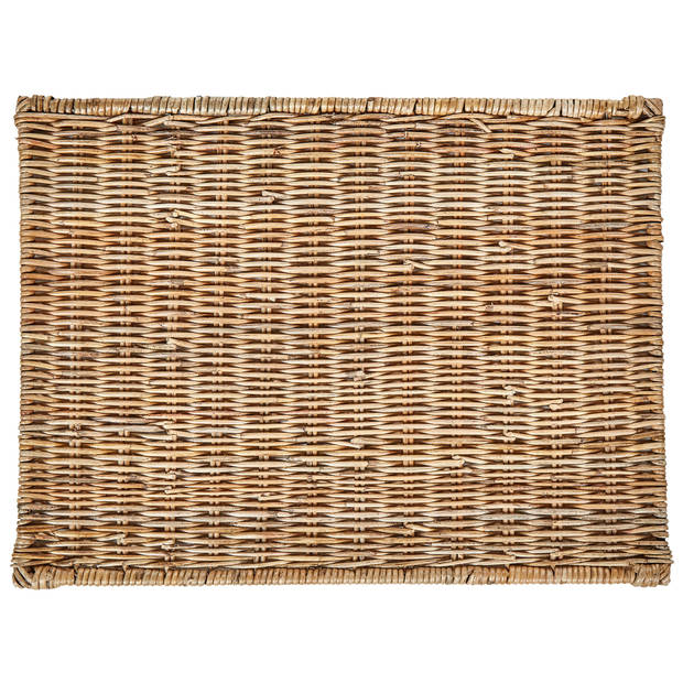 Beliani RUKBAN - Placemat-Natuurlijk-Rotan