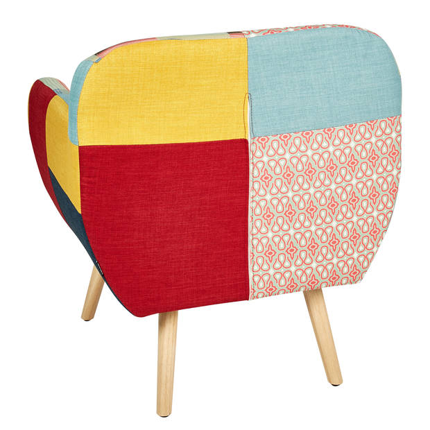 Beliani MELBY - Fauteuil-Multicolor-Polyester