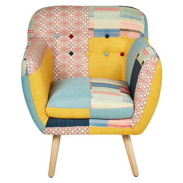 Beliani MELBY - Fauteuil-Multicolor-Polyester