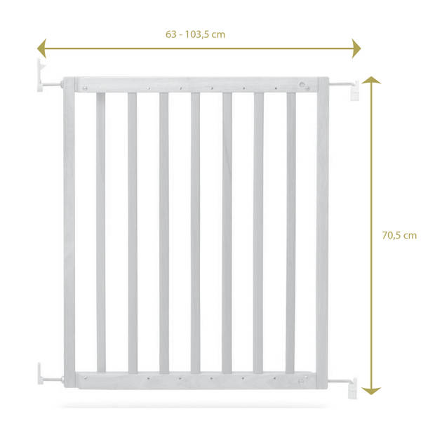 Geuther - Maya - Houten Traphek - Wit