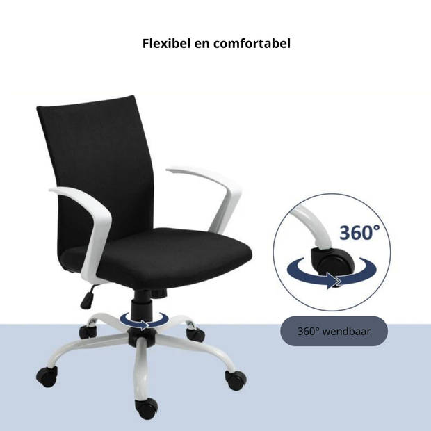 Bureaustoel met relaxfunctie - Ergonomische bureaustoel - Game stoel - 61 x 61 x 89-99 cm