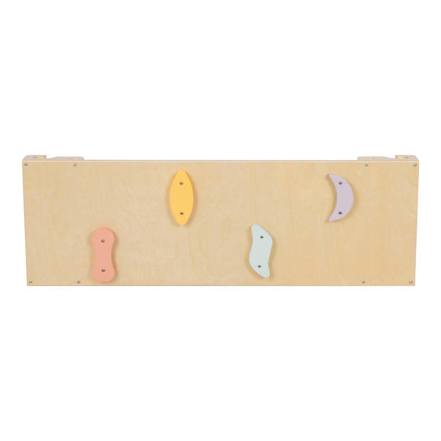 Sunny Charlie 3-in-1 Klimrek van hout Pastel Klimdriehoek / Klimboog / Klimwand