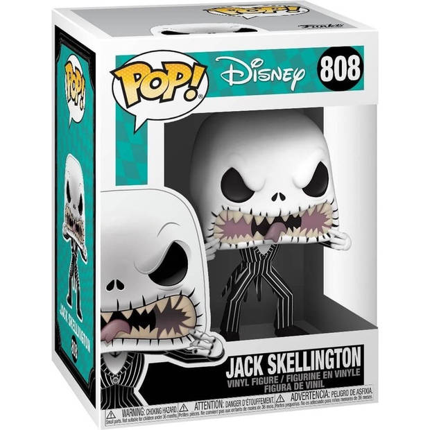 Pop Disney: The Nightmare Before Christmas - Jack (Scary Face) Funko Pop #808