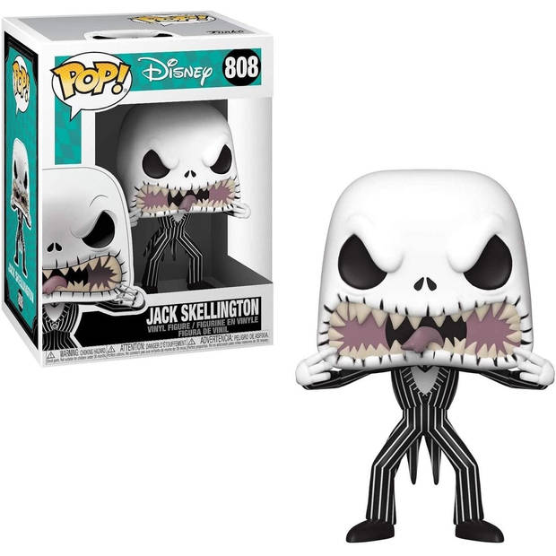 Pop Disney: The Nightmare Before Christmas - Jack (Scary Face) Funko Pop #808