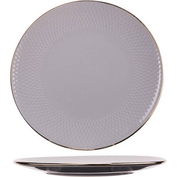 Ravenna Grey Dinner Plate D27,2cm