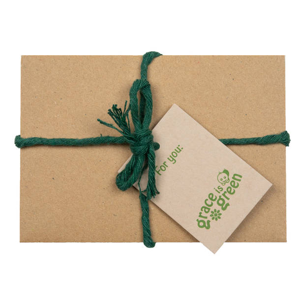 Grace is Green Giftcard - 25 EUR - Duurzame keuze - Feestelijk verpakt - Ruime selectie