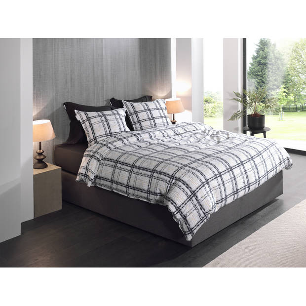 Heckett Lane Dekbedovertrek Flanel Enio - multi 240x200/220cm