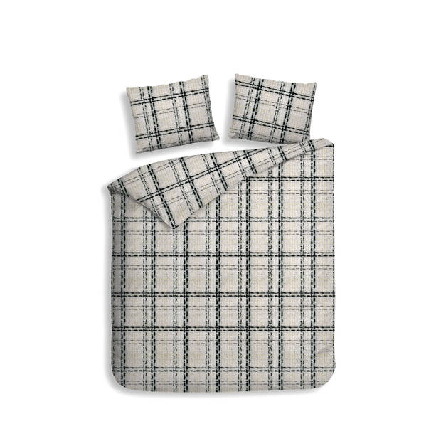 Heckett Lane Dekbedovertrek Flanel Enio - multi 240x200/220cm