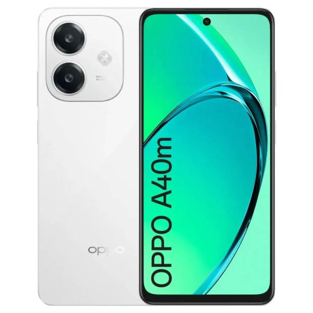 OPPO A40M - 256GB - Starlight White