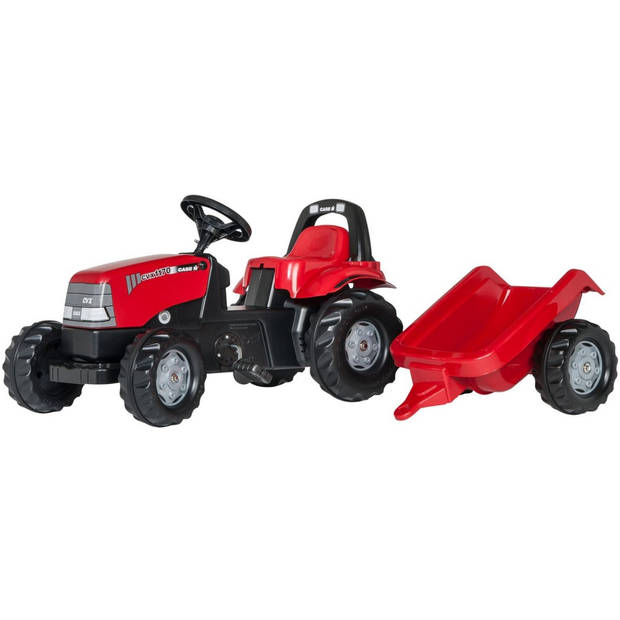 Rolly Toys traptractor met aanhanger RollyKid Case 1170 CVX