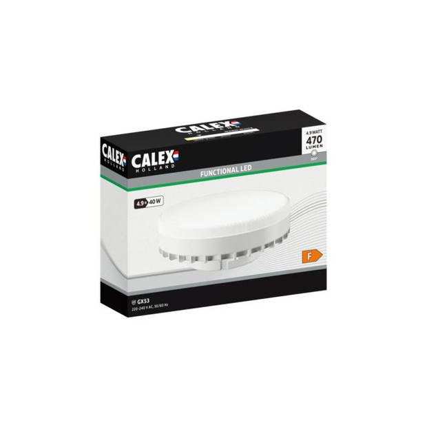 Calex - LED lamp GX53 220-240V 4.9W 470lm, 2700K