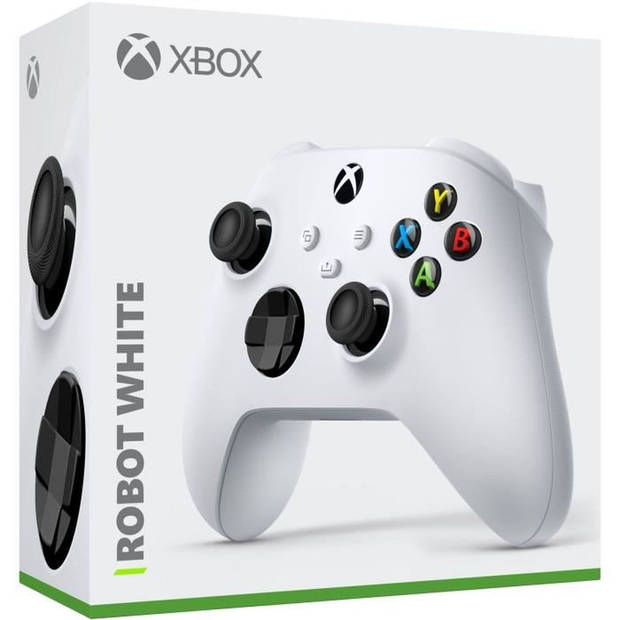 Draadloze Xbox-seriecontroller van de volgende generatie – Robot Wit – Wit – Xbox-serie / Xbox One / Windows 10 PC / And