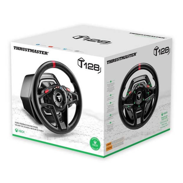 Thrustmaster T128 Race -stuurwiel voor Xbox -serie X/S, Xbox One, PC