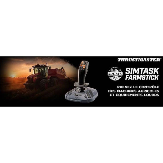 Joystick voor simulator - THRUSMASTER - SimTask FarmStick Joystick - Zwart - Landbouw en zwaar materieel