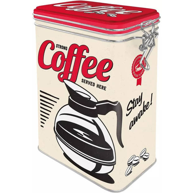 Nostalgic Art Koffie bewaarblik - Metalen - luchtdicht - 1300 ml - Voorraadblikken